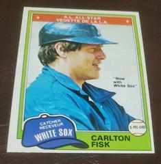Carlton Fisk #116 Baseball Cards 1981 O Pee Chee Prices