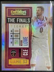 Kevin Love [Finals Ticket] Basketball Cards 2020 Panini Contenders Prices