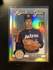 Nolan Ryan #LG-3 Baseball Cards 2023 Topps Legends of the Game Prices