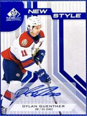 Dylan Guenther [Blue Autograph] #NS-DG Hockey Cards 2021 SP Game Used CHL New Style Prices