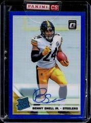 Benny Snell Jr. [Blue] #185 Football Cards 2019 Donruss Optic Rated Rookie Autographs Prices