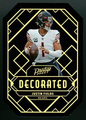 Justin Fields #D-5 Football Cards 2023 Panini Prestige Decorated Prices