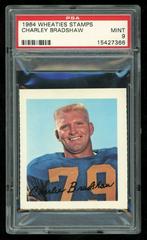 Charley Bradshaw Football Cards 1964 Wheaties Stamps Prices
