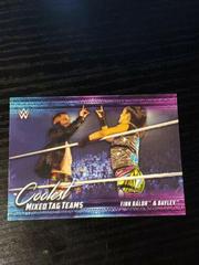 Finn Balor & Bayley Wrestling Cards 2021 Topps WWE Coolest Mixed Tag Teams Prices
