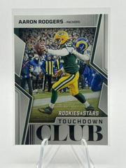 Aaron Rodgers [Purple] #TD-3 Football Cards 2022 Panini Rookies & Stars Touchdown Club Prices