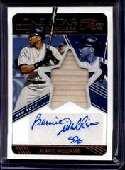 Bernie Williams [Bases Loaded] Baseball Cards 2022 Panini Three and Two Lone Star Signatures Prices