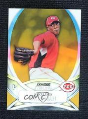 Aroldis Chapman [Gold Refractor] #BSPAC Baseball Cards 2010 Bowman Sterling Prospects Prices