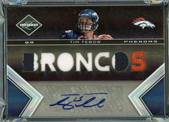 Tim Tebow [Jersey Autograph] #211 Football Cards 2010 Panini Limited Prices