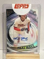 Alec Bohm [Autograph] #NW-3 Baseball Cards 2021 Topps Gallery Next Wave Prices