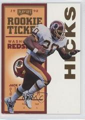 Skip Hicks [Autographed Gold] Football Cards 1998 Playoff Contenders Ticket Prices