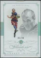 Andres Iniesta [Ruby] #11 Soccer Cards 2016 Panini Flawless Prices