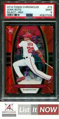 Juan Soto [Red] Baseball Cards 2018 Panini Chronicles Select Prices