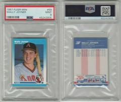 Wally Joyner #59 Baseball Cards 1987 Fleer Mini Prices