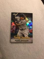 Manny Machado Baseball Cards 2019 Topps Chrome the Family Business Prices