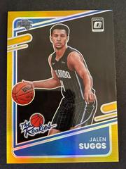Jalen Suggs [Gold] Basketball Cards 2021 Panini Donruss Optic The Rookies Prices