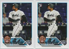 Xavier Edwards #US296 Baseball Cards 2023 Topps Update Prices
