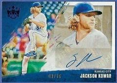 Jackson Kowar [Purple] #DKS-JK Baseball Cards 2022 Panini Diamond Kings DK Signatures Prices