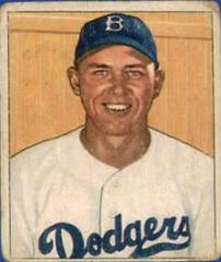 Gil Hodges #112 Baseball Cards 1950 Bowman Prices