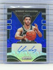Quinndary Weatherspoon Basketball Cards 2019 Panini Prizm Rookie Signatures Prices