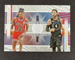 Ayo Dosunmu, Derrick Rose #17 Basketball Cards 2021 Panini Illusions Rookie Reflections Prices