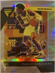 Paolo Banchero [Silver] Basketball Cards 2022 Panini Chronicles Draft Picks Flux Prices