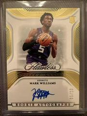 Mark Williams [Gold] #6 Basketball Cards 2022 Panini Flawless Rookie Autograph Prices