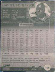 Emmitt Smith Football Cards 2000 Pacific Prices