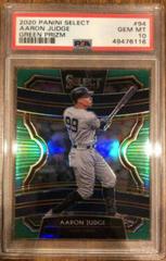 Aaron Judge [Green] #94 Baseball Cards 2020 Panini Select Prices