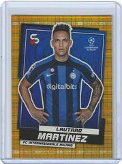 Lautaro Martinez [Golden] #84 Soccer Cards 2022 Topps UEFA Superstars Prices