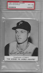 Dick Schofield Baseball Cards 1961 Kahn's Wieners Prices