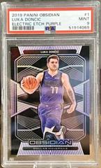 Luka Doncic [Purple] Basketball Cards 2019 Panini Obsidian Prices