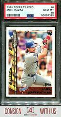 Mike Piazza #6 Baseball Cards 1995 Topps Traded Prices