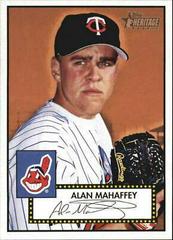 Alan Mahaffey #306 Baseball Cards 2001 Topps Heritage Prices