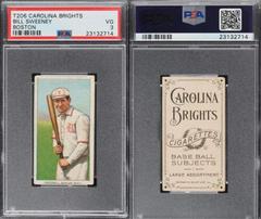 Bill Sweeney Baseball Cards 1909 T206 Carolina Brights Prices