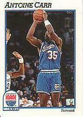 Antoine Carr #181 Basketball Cards 1991 Hoops Prices