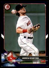 Andrew Benintendi [Purple] #38 Baseball Cards 2018 Bowman Prices