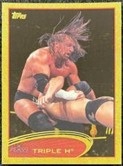 Triple H [Gold] #47 Wrestling Cards 2012 Topps WWE Prices