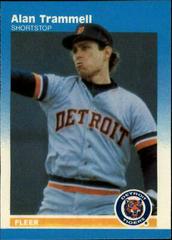 Alan Trammell Baseball Cards 1987 Fleer Mini Prices