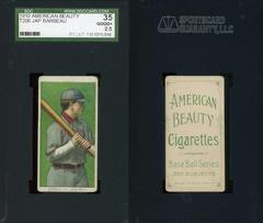 Jap Barbeau #NNO Baseball Cards 1909 T206 American Beauty 350 with Frame Prices