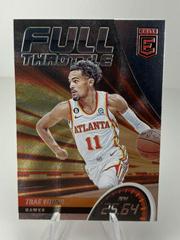Trae Young #5 Basketball Cards 2022 Panini Donruss Elite Full Throttle Prices