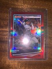 Aaron Judge [Holo Red] #111 Baseball Cards 2020 Panini Donruss Prices