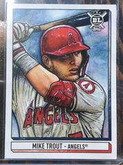 Mike Trout Baseball Cards 2021 Topps Big League Art of the Game Prices
