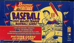 Hobby Box Baseball Cards 2001 Bowman Heritage Prices
