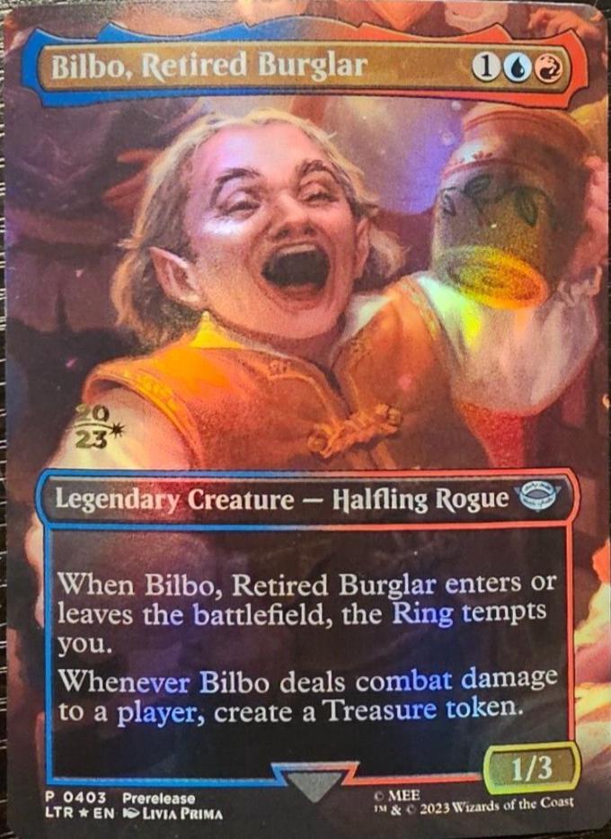 Bilbo, Retired Burglar [Foil] #196 Prices | Magic Lord of the Rings ...