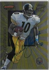 Kordell Stewart Football Cards 1998 Bowman's Best Autographs Prices