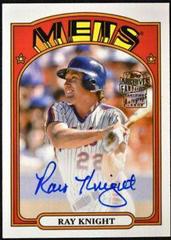 Ray Knight Baseball Cards 2022 Topps Archives 1972 Fan Favorites Autographs Prices