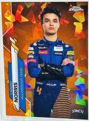 Lando Norris [Sapphire Orange] #7 Racing Cards 2020 Topps Chrome Formula 1 Prices