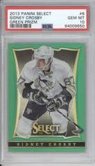 Sidney Crosby [Green Prizm] Hockey Cards 2013 Panini Select Prices