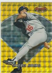 Hideo Nomo [Atomic Refractor] #1 Baseball Cards 1996 Bowman's Best Prices