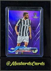 Andrea Barzagli [Purple Refractor] #39 Soccer Cards 2017 Topps Chrome UEFA Champions League Prices